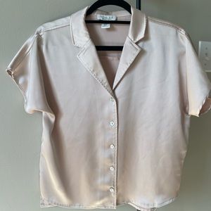 Silk womens top